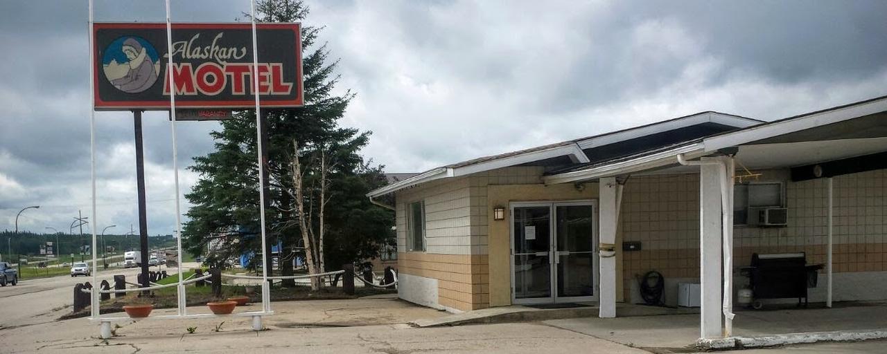 Alaskan Motel Fox Creek Exterior foto